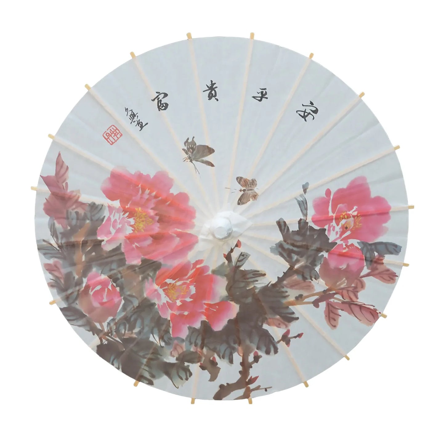 10pcs 40cm Small Oil Paper Umbrellas | Mini Decorative Umbrellas for Parties & Events
