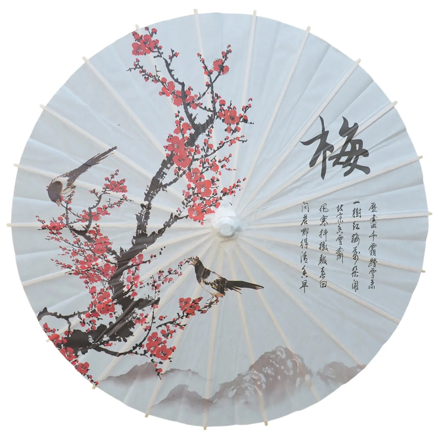 10pcs Diameter60cm small oil paper umbrellas mini not rainproof classic decoration party props small flower paper umbrellas