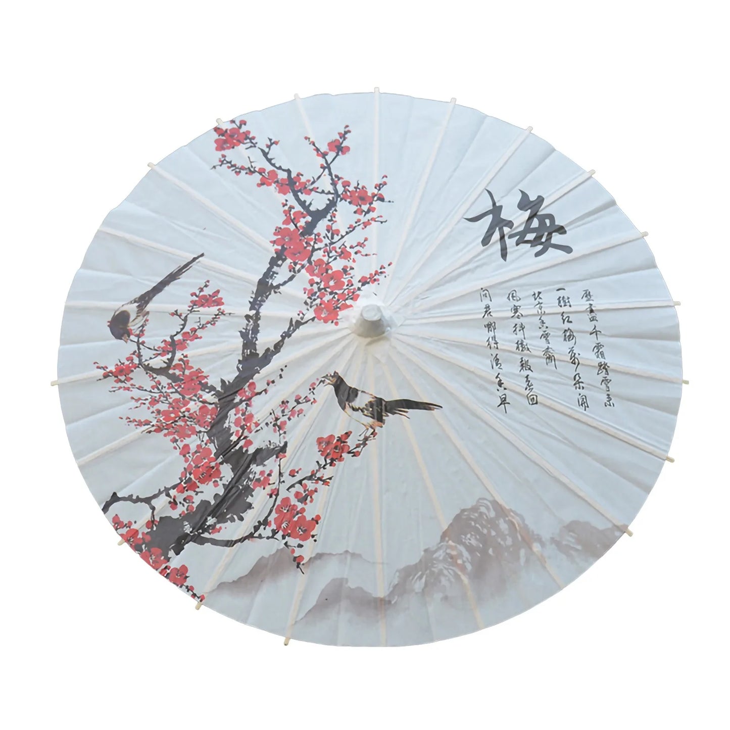 10pcs Diameter60cm small oil paper umbrellas mini not rainproof classic decoration party props small flower paper umbrellas