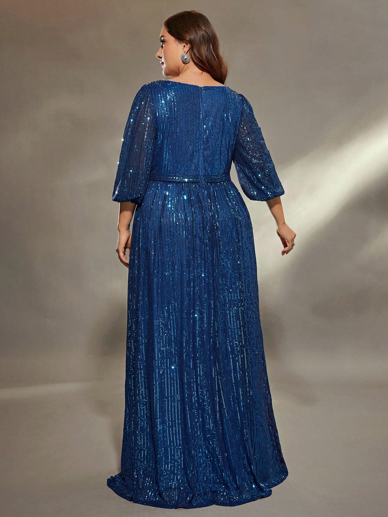 Evening dress female new banquet host queen gas field evening dress temperament noble and elegant performance clothes