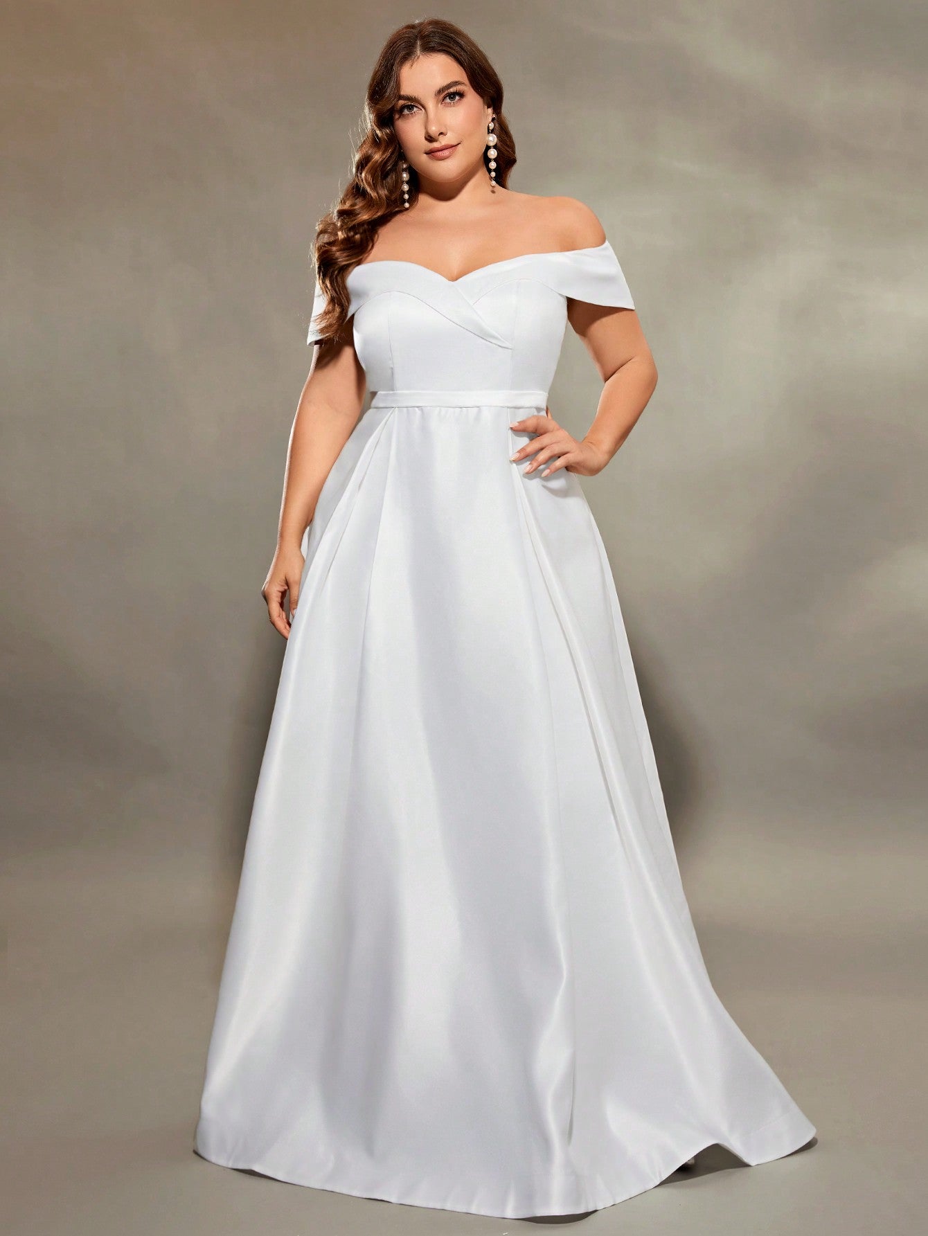 New Light Wedding Satin One Shoulder High Waist Evening Simple Hepburn Style Bridesmaid Banquet Sisters Dresses
