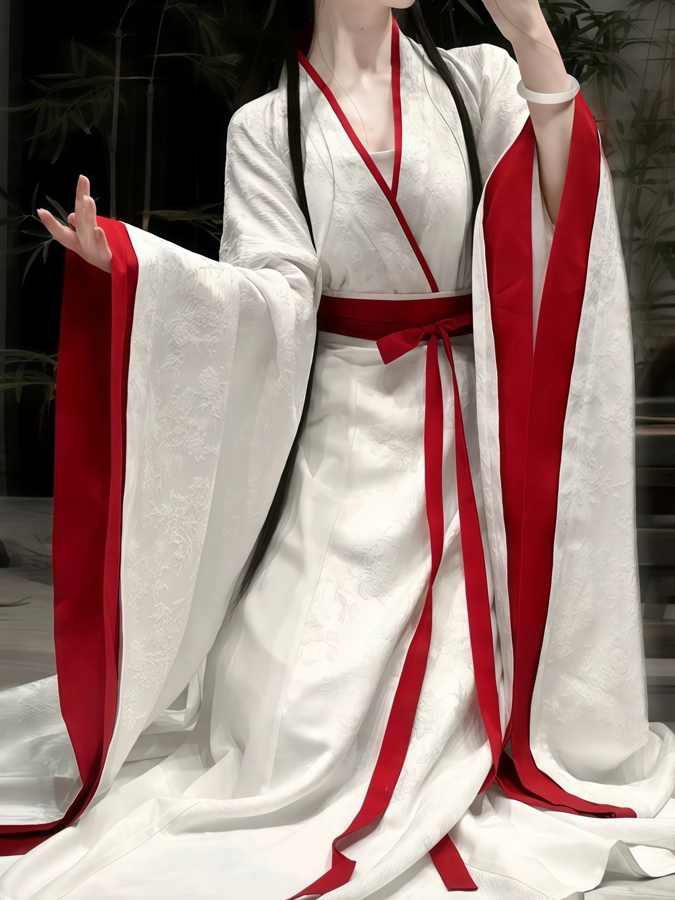 New Modified Hanfu ancient dress skirt female Wei Jin wind Warring States robe new adult ancient dress