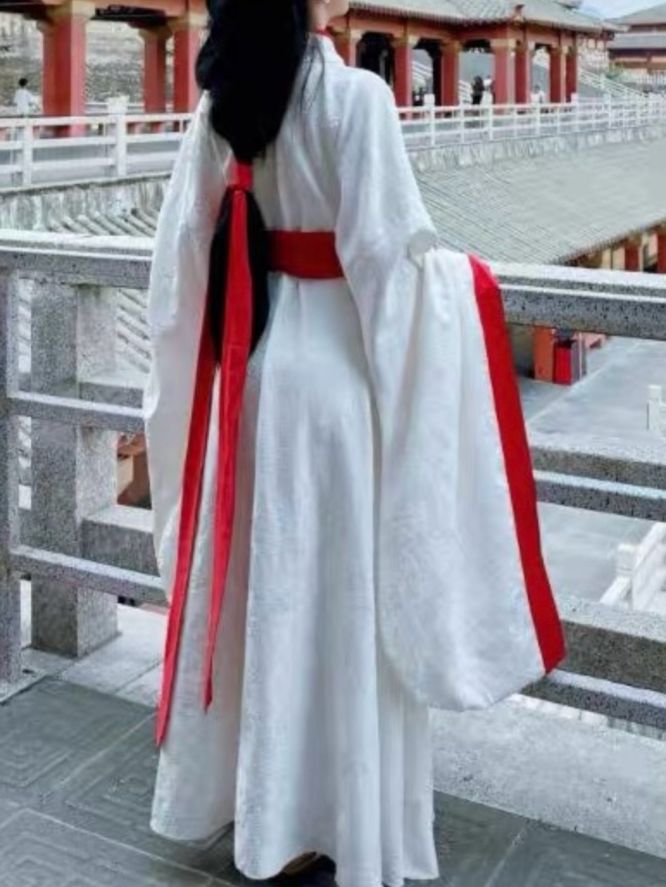 New Modified Hanfu ancient dress skirt female Wei Jin wind Warring States robe new adult ancient dress