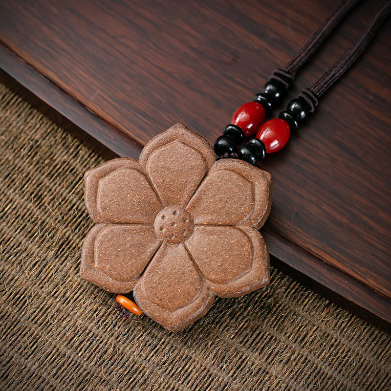 Natural Ancient Dharma Harmony Fragrance Brand Car Pendant, Safe Prajna Heart Sutra Portable Accessories, Aromatherapy Pendant