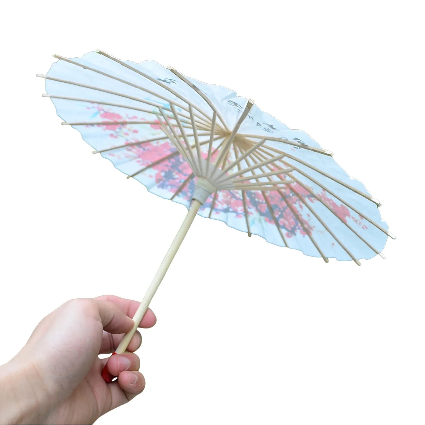 10pcs 30cm Mini Oil Paper Umbrellas | Small Non-Rainproof Classic Decorations | Party Props & Small Flower Paper Umbrellas