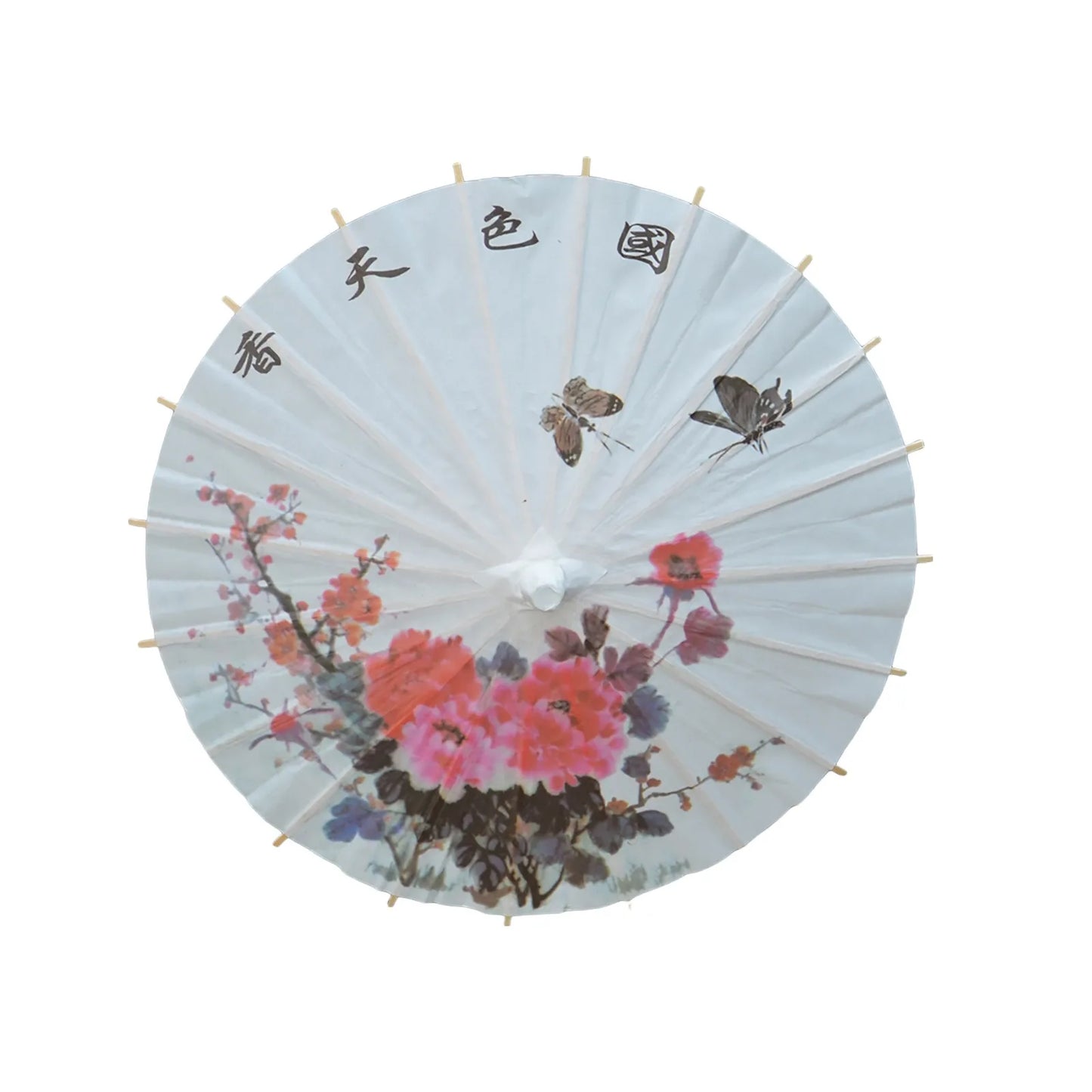 10pcs 30cm Mini Oil Paper Umbrellas | Small Non-Rainproof Classic Decorations | Party Props & Small Flower Paper Umbrellas