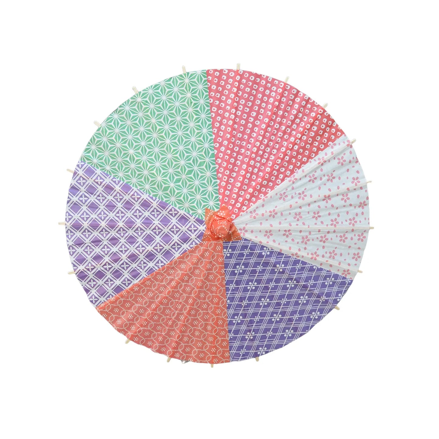 10pcs 30cm Mini Oil Paper Umbrellas | Small Non-Rainproof Classic Decorations | Party Props & Small Flower Paper Umbrellas