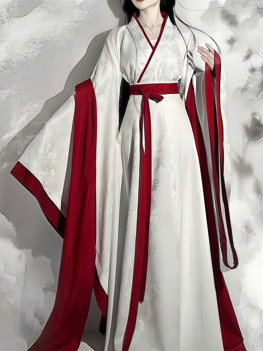 New Modified Hanfu ancient dress skirt female Wei Jin wind Warring States robe new adult ancient dress