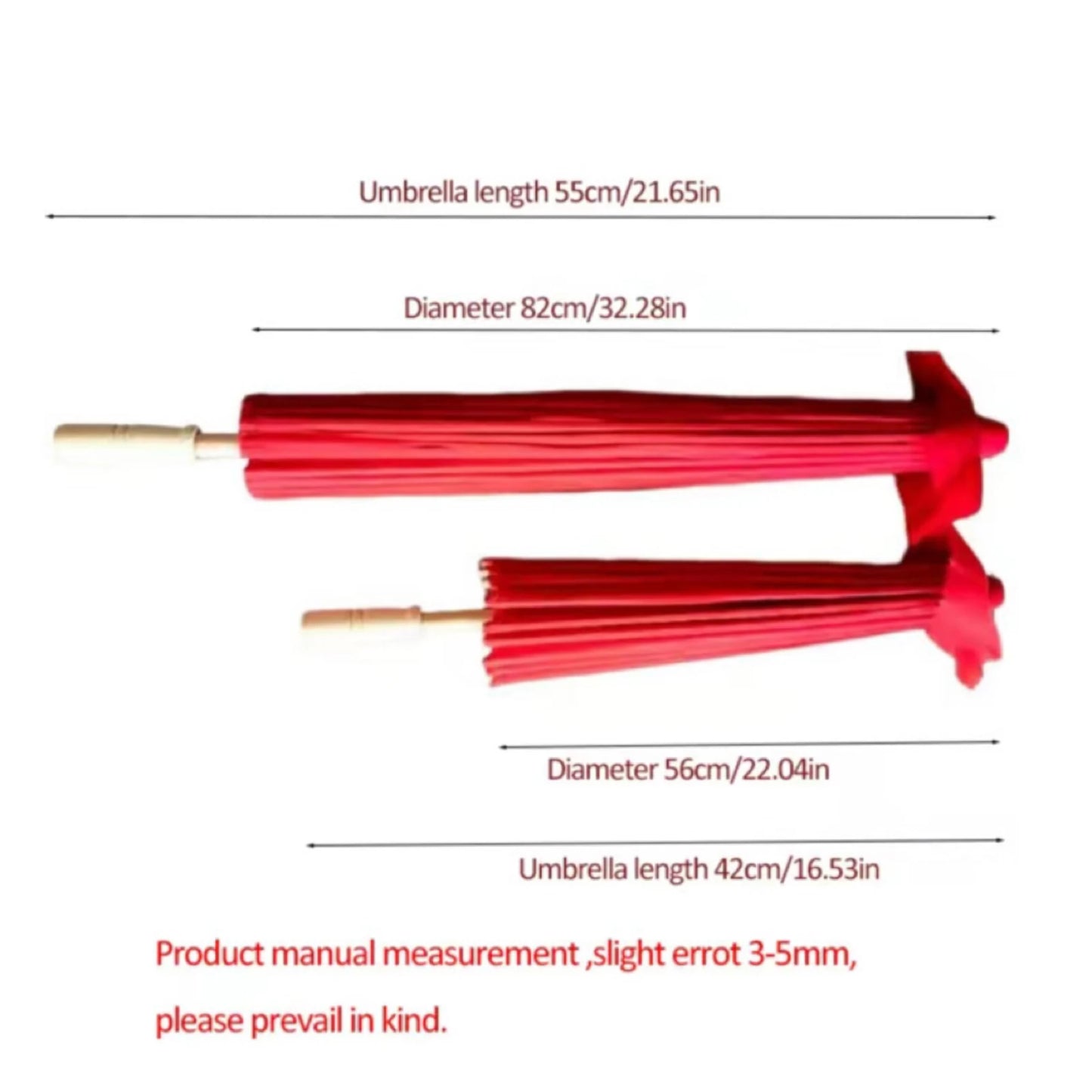 5pcs Diameter82cm Blank Fabric Umbrellas Modified Oil Paper Umbrellas DIY Party Ceiling Decoration