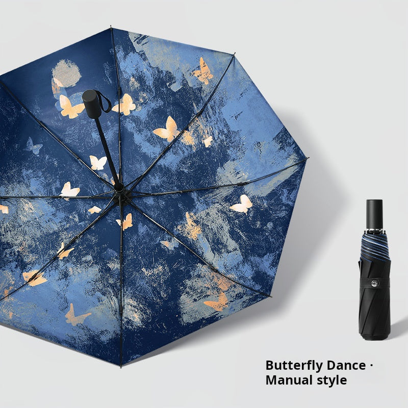 High-Value Chinese Style Umbrella, Waterproof and Sun-proof Dual-use Umbrella